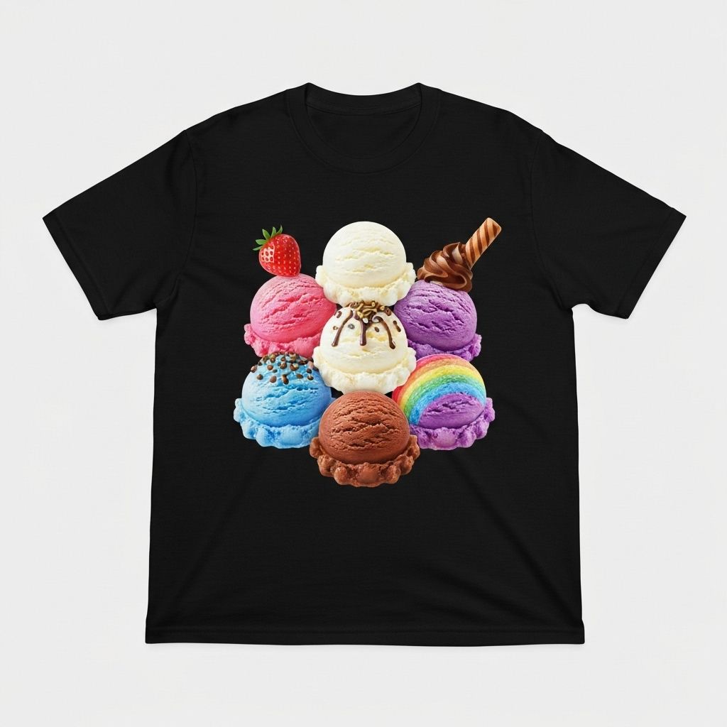 Rainbow Swirl Tee